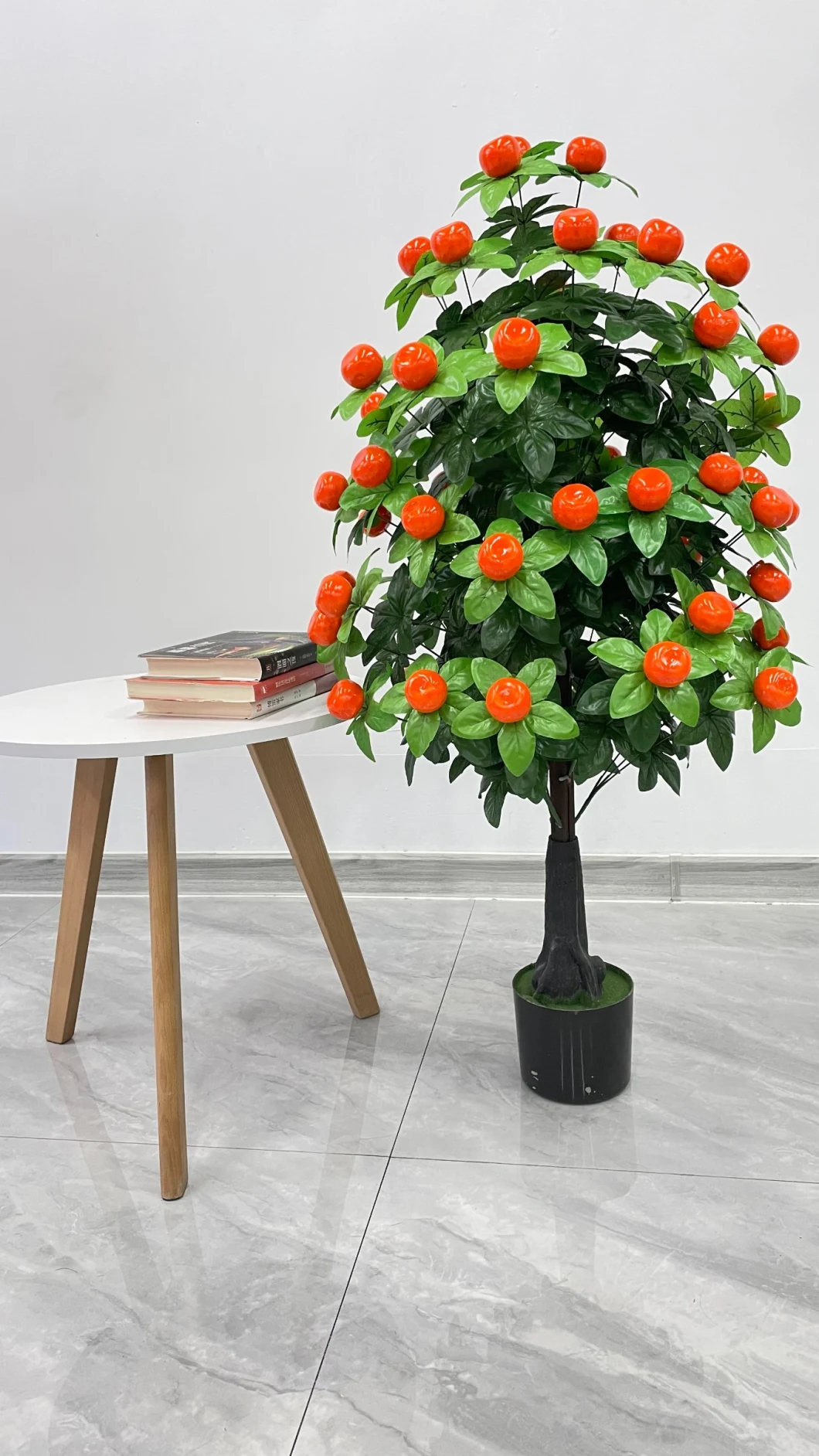 Comfortable Old Tree Head 57 Fruits Ping an Jinju Customizable Artificial Simulation Decorative Plant