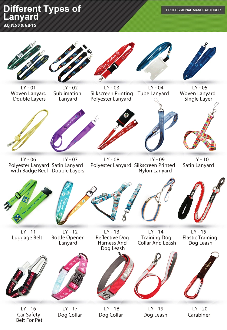 Wholesale Custom Cheap Eco-Friendly Polyester Full Color Printed Aviation Lanyards with Logo