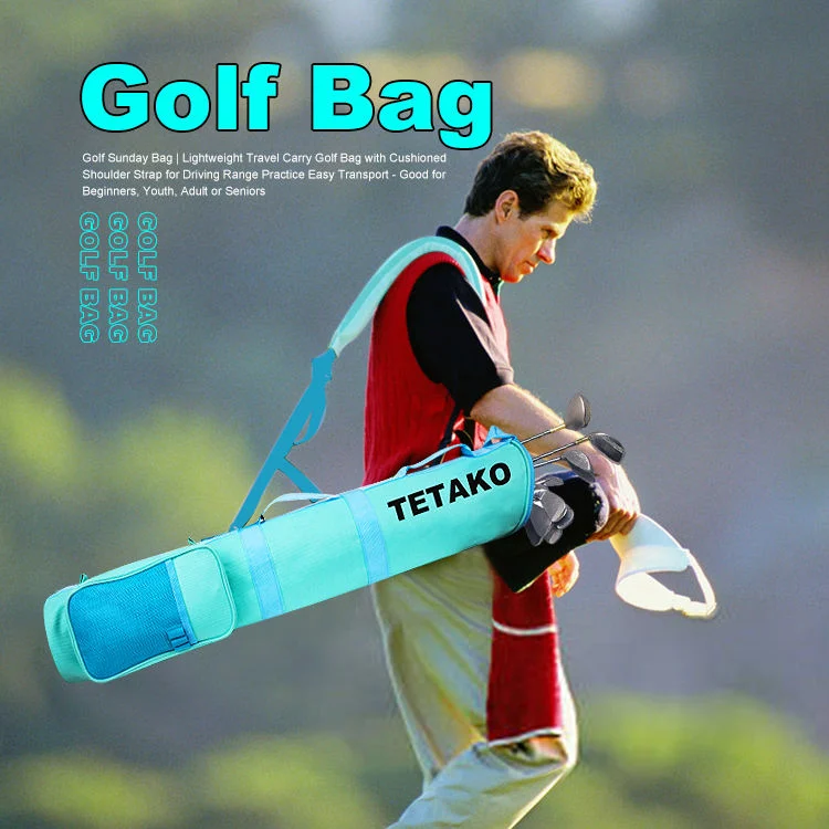 Custom Waterproof Lightweight Golf Bags Travel Cover Outdoor Sports Golf Bags