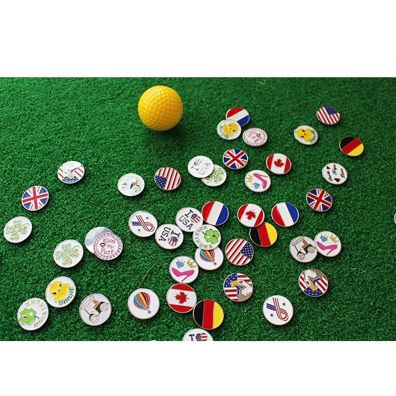 Metal Golf Ball Markers Factory Custom Golf Ball Markers