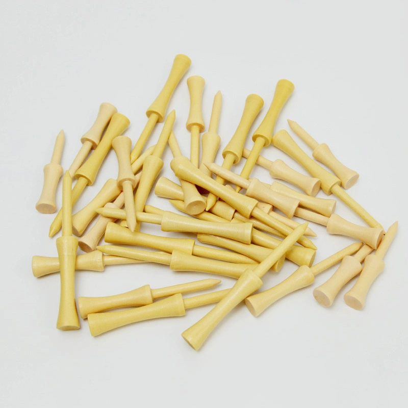 Factory Wholesale Golf Tees Stepped Wooden Golf Tee