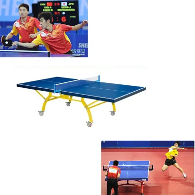 Double Folding Table Ping Pang Table Exercise Fitness Equipment for Sale