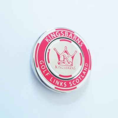 Wholesale Custom Hard Enamel Poker Chip Golf Ball Marker