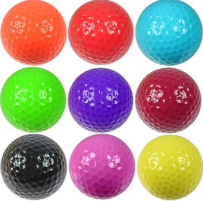 Custom Promotional Gift Colorful Range Practice Golf Balls